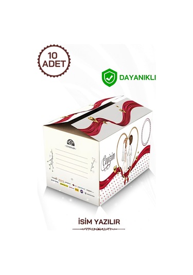 Çeyiz Kolisi 57x33x26 Cm - 10 Adet