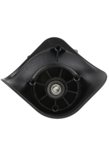 Homyl 1 Çift Bagaj Bavul Dilsiz Döner Tekerlekler Değiştirme Siyah