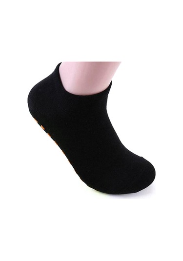 Turuncu Yetişkin Spor Nefes Alabilir Zemin Çorap Skid Trambolin Anti Pamuk