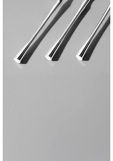 Nehir Marbella 36 Parça Çatal Kaşık Bıçak Seti Takımı 6 Kişilik Paslanmaz Çelik Gri