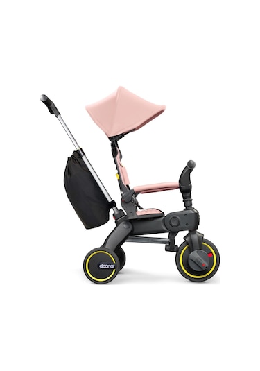 Doona Liki Trike Tek Parça Katlanır 3 Tekerlekli Bebek Bisikleti S3 Pembe