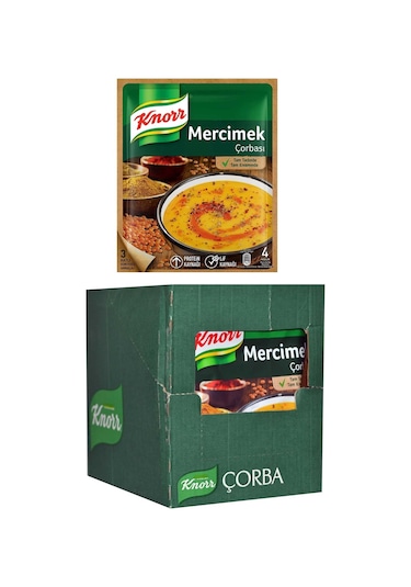 Knorr Mercimek Çorbası 12 x 76 G