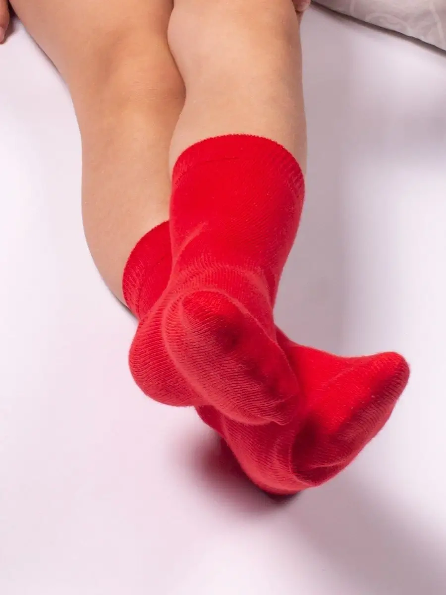 Babushka Renkli Çorap Seti Yüksek Konçlu 54906881 Kırmızı