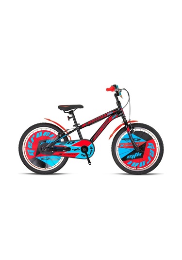 Geroni Bisiklet X-force 20 Jant Siyah/kırmızı/mavi Siyah - Kırmızı - Mavi