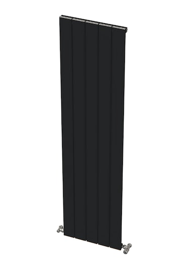 Alüminyum Radyatör 1750 X 445 5 Dilim Siyah Ral9005