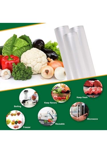 Vakum Paketleme Makineleri İçin Vakum Torbası Ruloları Vakum