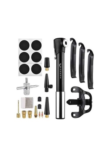 Novahub Mini Bisiklet Pompası 120psı Max Yüksek Basınçlı Hava Pompası, Presta & Schrader Valflerine Uygun