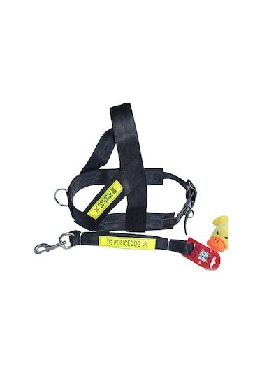 Policedog Köpek Bel Tasması + Gezdirme Medium 65-75 Cm