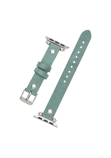 Apple Uyumlu Watch Deri Kordon 38-40-41mm Ferro St Cz12
