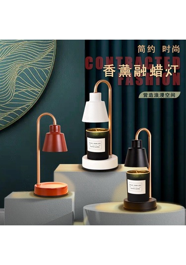 Yifomall Küçük Boy Metal Akıllı Mum Ergitici Lambası - 110v Abd/japon Versiyonu, Kırmızı, Işık Seviyesi Ayarlı, Evde/yatak Odası Kullanıma Uygun