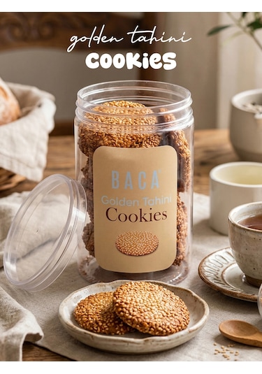 Baca Golden Tahini Cookies 100 G