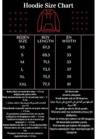 Heykel El Sweatshirt - Gri Baskılı Oversize Kapüşonlu Gri