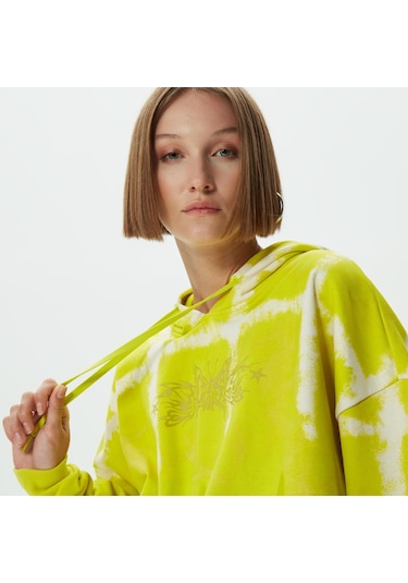 Vans Collina Strada Hoodie Kadın Sarı Sweatshirt Sulphur Sprıng