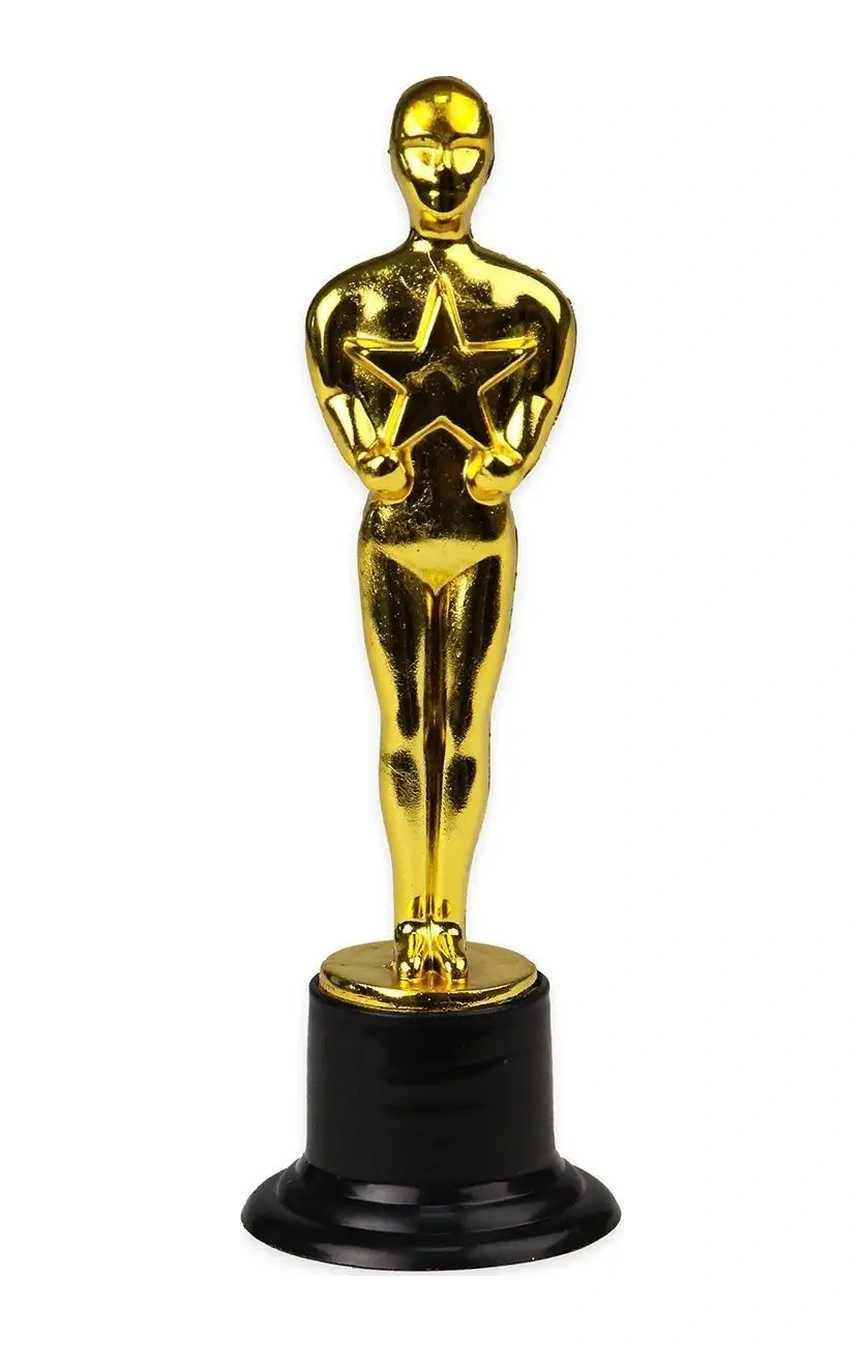 Mıland Oscar Klasik Hediyelik Ödül Anı Heykelciği, 15 Cm 11916207