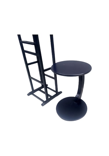 Bengimobilya Dilsiz Uşak C Ufo Takım, Model Parlak Siyah Lake Boya, Çift Tepel