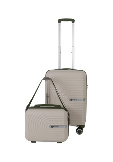 Mçs Polipropilen 2li Valiz Seti Kabin & Makyaj V374 S21yy1000134-set 11150 Kemik/haki Kemik - Haki