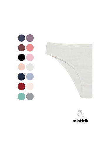 Taranto Model Fitilli Esnek Spor Külot Beyaz Renk Beyaz