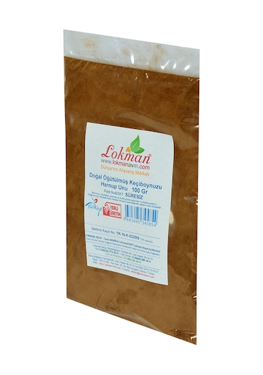 Lokman Avm Doğal Öğütülmüş Keçiboynuzu Harnup Unu 100 G