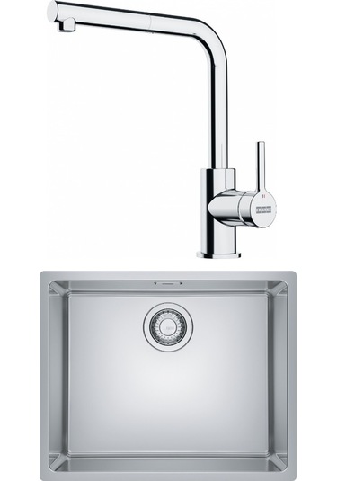 Maris MRX 110-50 Eviye + Lina Spiralli Armatür Seti İnox