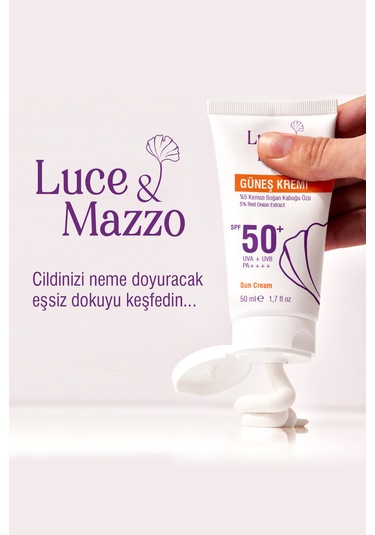 Luce & Mazzo Çok Yüksek Koruyucu Yüz Vücut Güneş Kremi SPF50+ 50 ML
