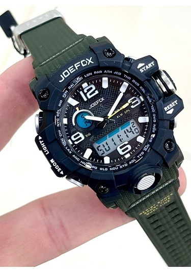 Joefox Digital&Analog Kol Saati Alarm-Zemin Aydınlatma-Kronometre Uni-007-2665