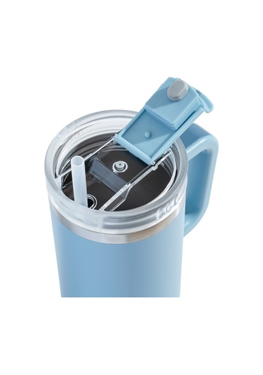 Tyeso Qq Termos Sızdırmaz Pipetli Çift Duvarlı Vakumlu 900ml TS-8866AM