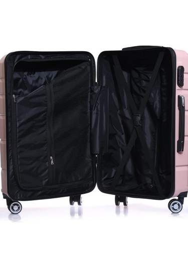 Kabin Boy %100 Polikarbon Valiz Pudra 1807 Pudra