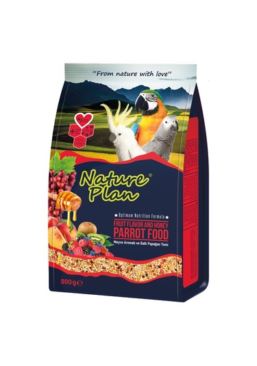 Nature Plan Papağan Yemi 800 G 5 Adet