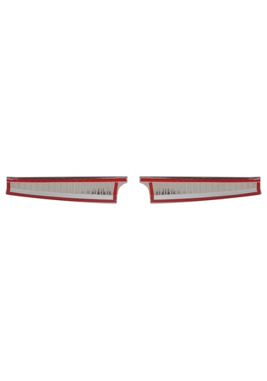 Renault Clio 5 Uyumlu 2019 Ve Üzeri Krom İç Bagaj Eşiği 2 Parça Paslanmaz Çelik