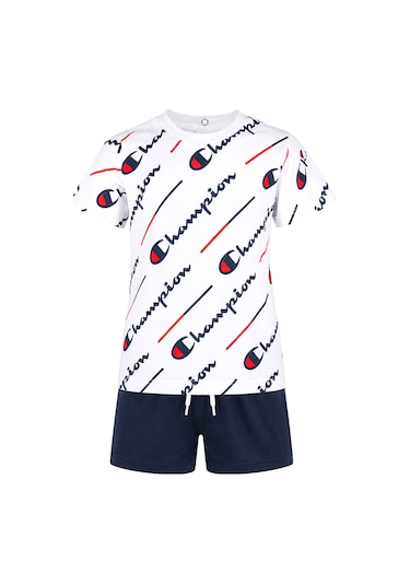 Champıon Bebek Şort T-shırt Takım 3070656-wl001 Çok Renkli