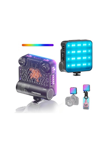Zhiyun Cinepeer CM15 15 W RGB Led Renkli Işık