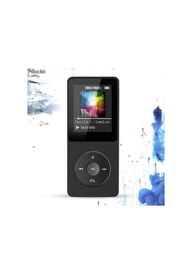 Lemestar Milochic Ry1224070 Bluetooth Hi-fi Müzik Çalar Siyah