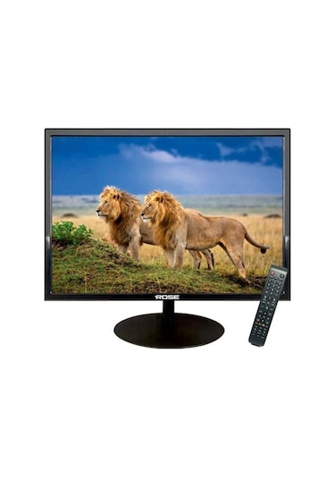 Rose Tv & Monitör 19" Sesli Kumandalı + Uydu Alıcısı + Askı Aparatı