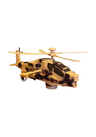 Oyuncak Askeri Helikopter: Işıklı, Sesli Ve Hareketli Macera Eni:30cm.