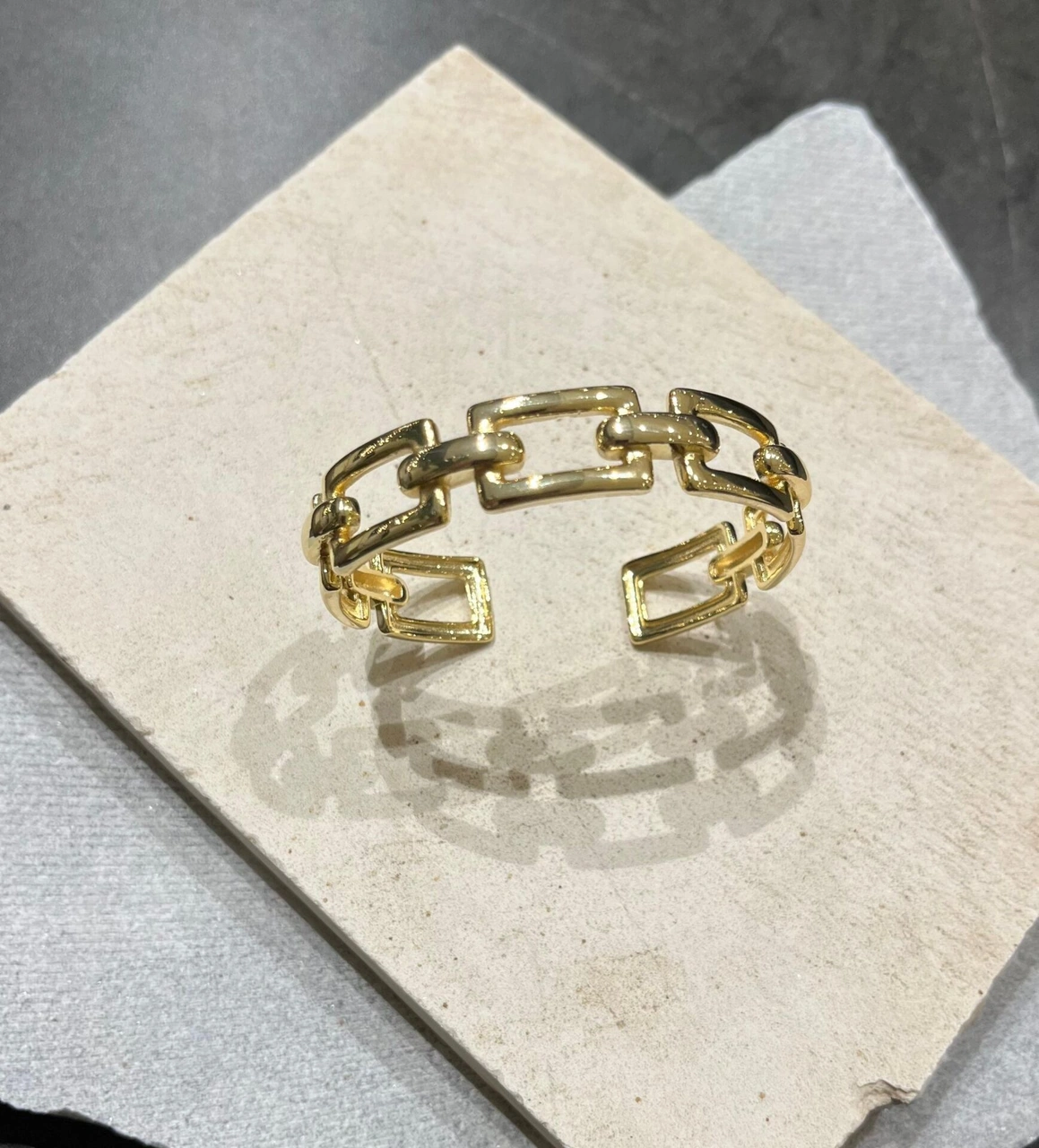 Zincir Desen Kelepçe Çok Renkli