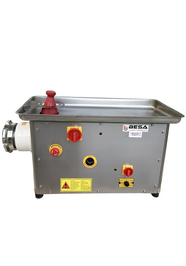 Besa 22 Numara Soğutuculu Et Kıyma Makinesi Çelik