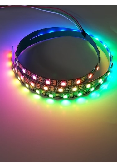 Ws2812B PC Anakart uyumlu 50cm Argb Şerit Led 5V