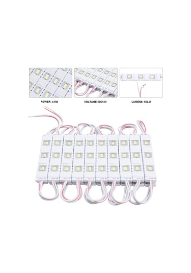 Teltree 12v 60 Led Ultra Parlak Araç İçi Aydınlatma Kit - Karavan, Tekne, Kampçı İçin Diğer