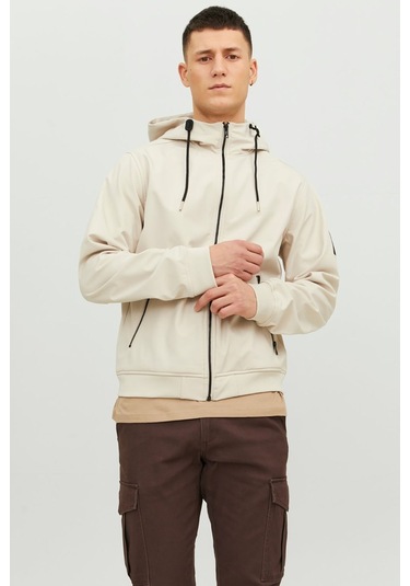 Jack & Jones 12236300 Erkek  Taş Gri Ceket