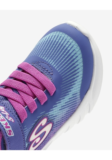 Skechers Flicker Flash - Light Takeover Büyük Kız Çocuk Mor Spor Ayakkabı 303704l Lvmt Mor