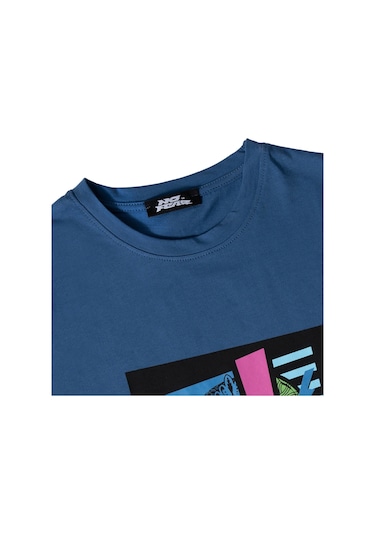 No Fear Erkek Çocuk Tshirt Nfr-b500321 Mavi