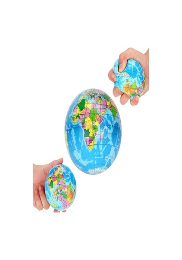 Stres Topu Dünya Haritalı - Büyük Boy