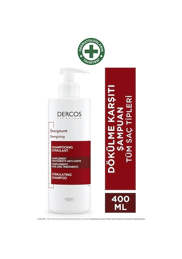 Dercos Energisant Shampoo - Dökülme Karşıtı Bakım Şampuanı 400ml