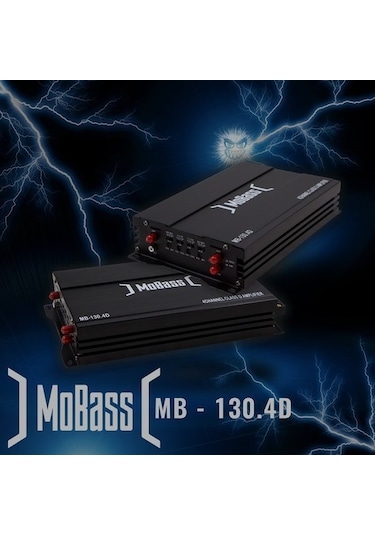 Mobass Mb-130.4D Oto Amplıfıkator 4X140Rms Mb-130.4