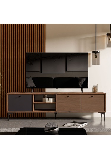 1362 Vısıon Tv Ünitesi Hat - Kaplan - Antrasit