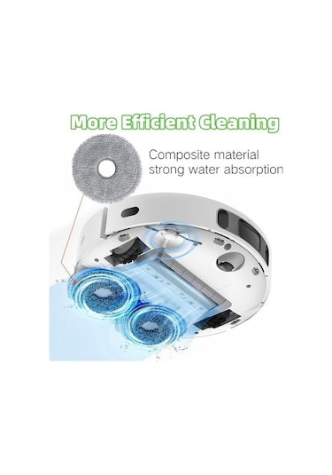 Motion003 16 Adet Xiaomi Robot Süpürge Aksesuarları S20 S10 Plus B108gl B105 B108cn B113cn U