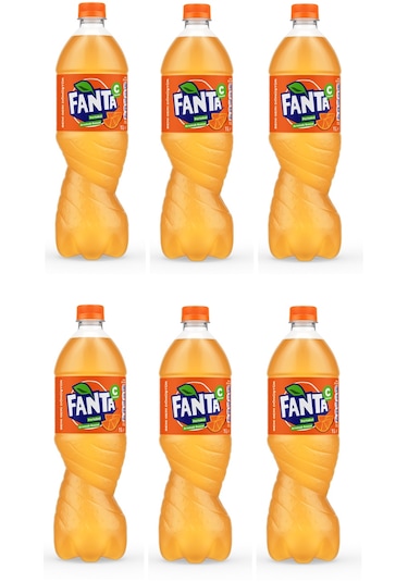 Fanta Portakal Aromalı Gazoz 1 Lt X 6 Adet