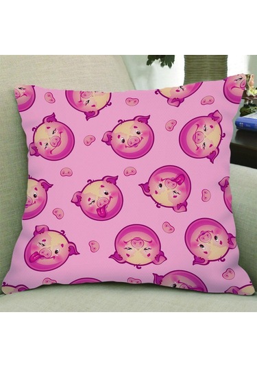 Suntek Kadife Keten Yastık Kılıfı Minder Örtüsü 5-numara-50x50cm