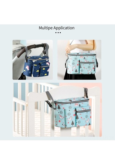 Flybuy Yürüteç, Xindoker Ve Taşıma Su Renkli Kullanışlı Omuz Geçirmez Çok Amaçlı Çanta Bisiklet Bebek Askılı - Cz Çok Renkli