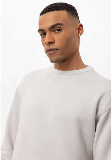 Seppe Erkek Basic Sweatshirt Krem